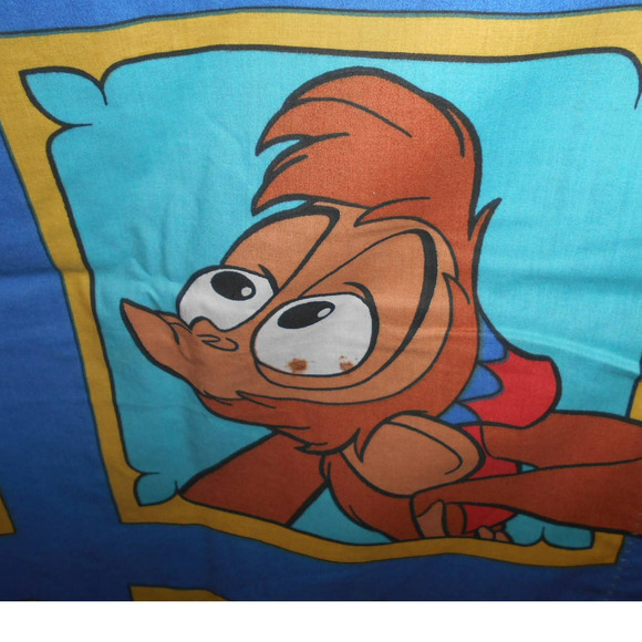 Vintage Disney 1993 Aladdin Curtain Set 14193 Genie, Abu, Iago - Picture 6 of 11